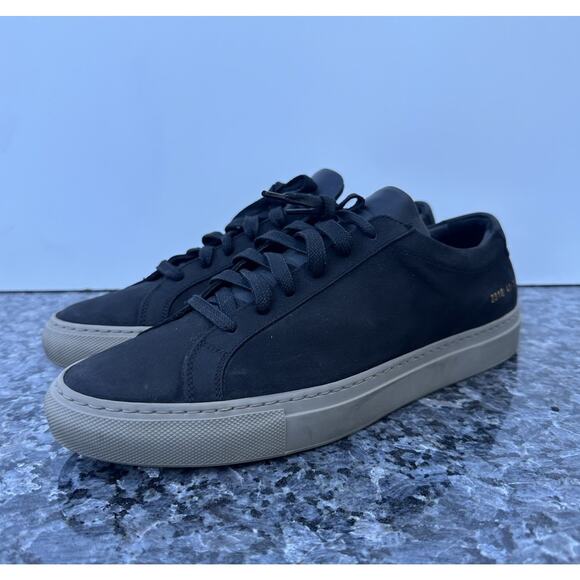 COMMON PROJECTS Achilles Waxed Suede Low-Top Sneakers US/41 EU